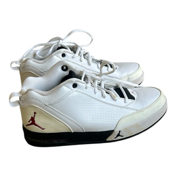Nike Mens Air Jordan RPM White/Black-Varsity basketball-shoes Men size 10 - Picture 1 of 15
